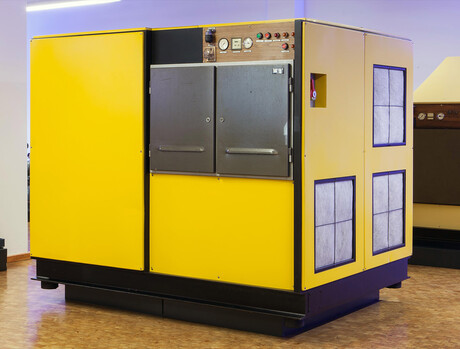 El primer compresor Kaeser.